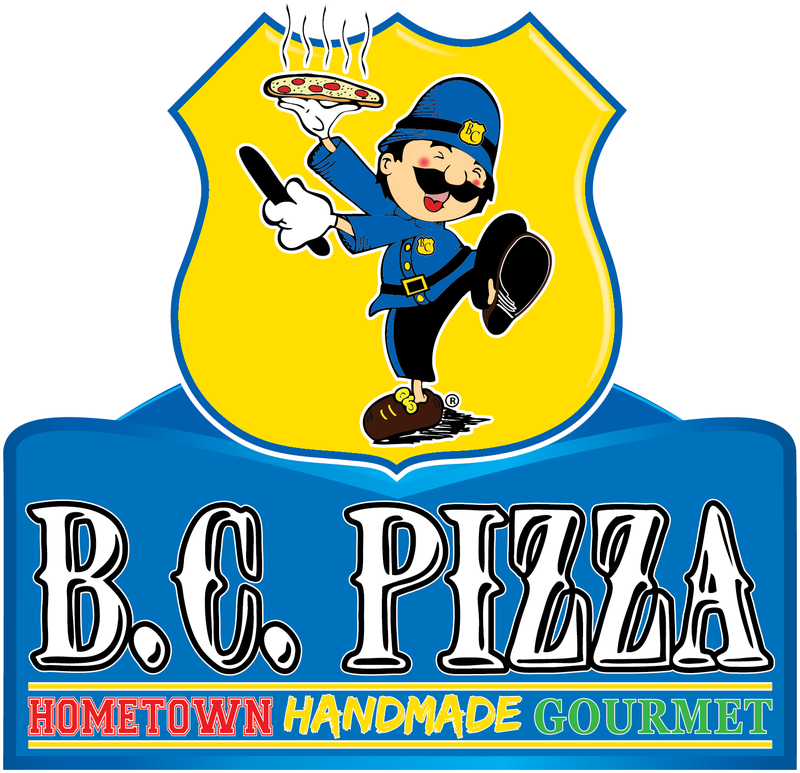 B.C. Pizza logo